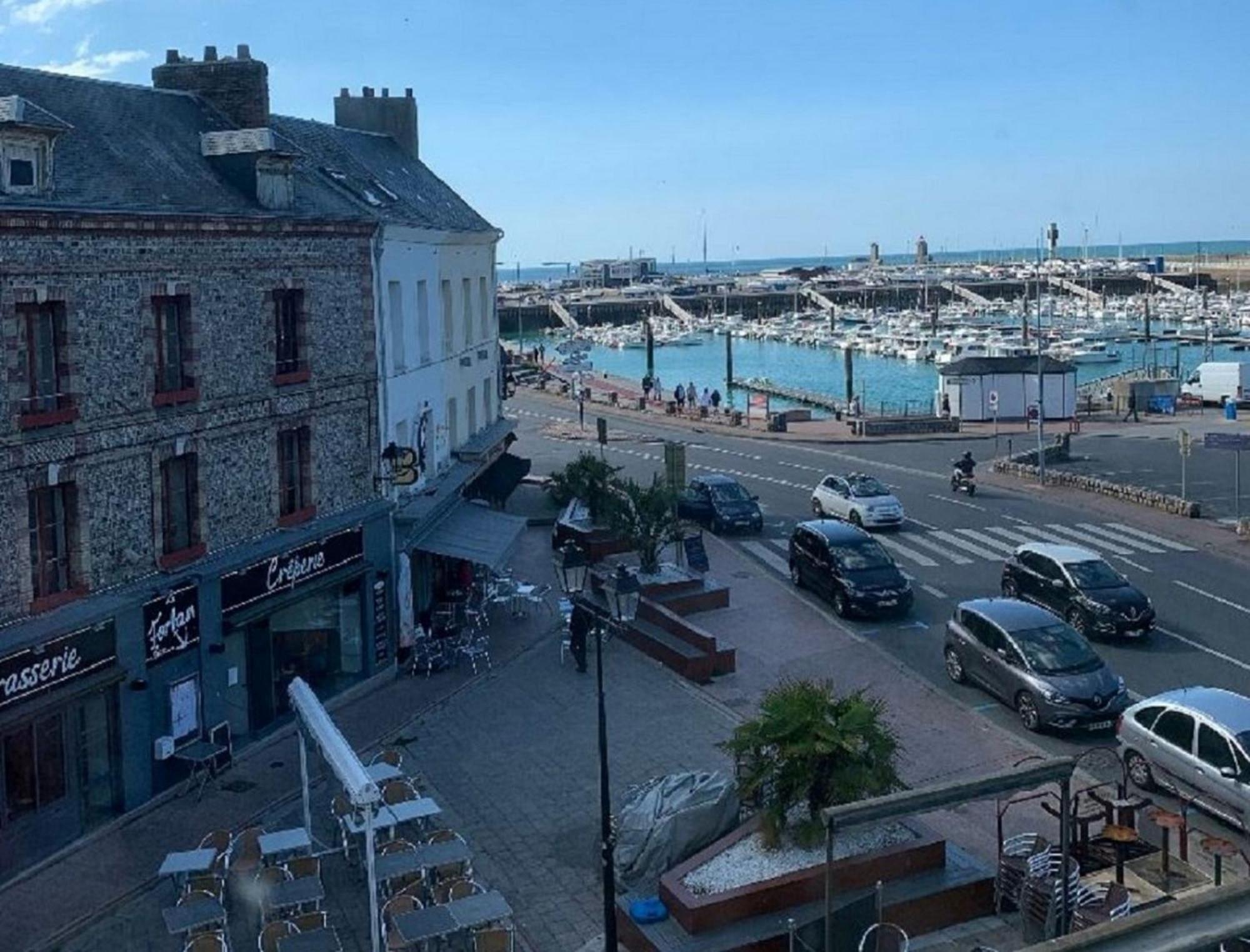 Le Semaphore Vue Port Et Mer Fecamp Bagian luar foto